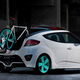 Illustration for article titled The Hyundai Veloster C3 Roll Concept Is A Veloster With Less Roof And More Bicycle